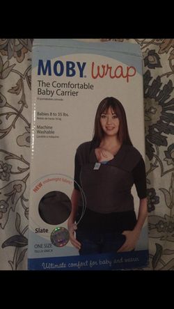 Moby wrap . Baby carrier