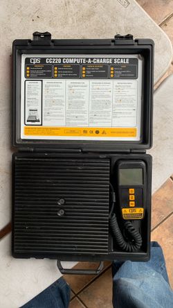 Cps cc220 refrigerant charging scale