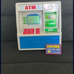 Kids ATM Bank Works!!!