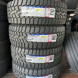 265/70R17 FOUR NEW TIRES WITH FREE ALIGNMENT
