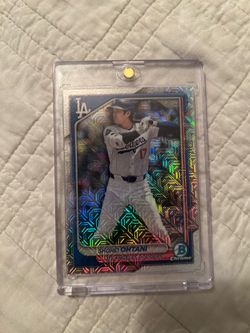 2024 Bowman Chrome - Shohei Ohtani #85 Rainbow Mojo Refractor