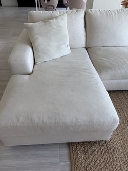 Pottery Barn Sectional sofa