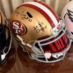 Full Size Rep Autograph Helmets