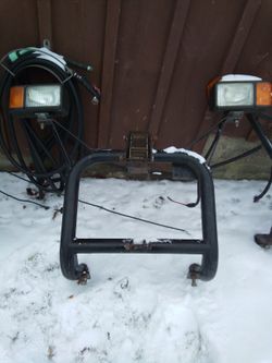 Diamond hoop Meyers snow plow hoop