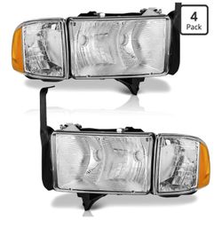 99-02 Dodge Ram Headlights