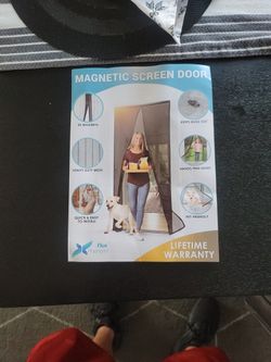 Magnetic Screen Door