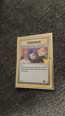 Here Comes Team Rocket! 15/82 Team Rocket Holo Pokémon card