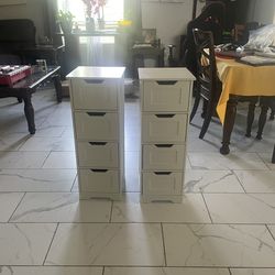 four-drawer storage cabinet