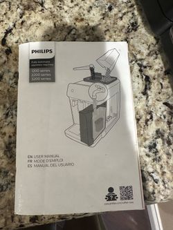 Phillips fully automatic espresso machine