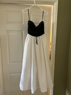 Vera Wang Dress Black/White Size 2
