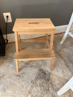 IKEA BEKVAM Wooden Step Stool
