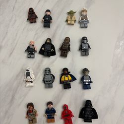 lego star wars minifigure lot