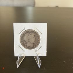 1910-S Silver Barber Half Dollar