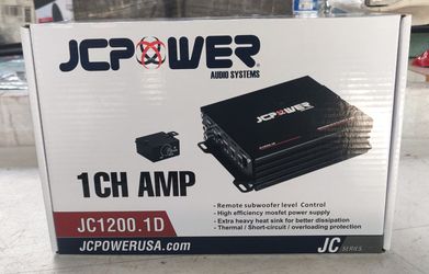 1200 JCPower Amp Mono 🙉🎶🎵💪🏻