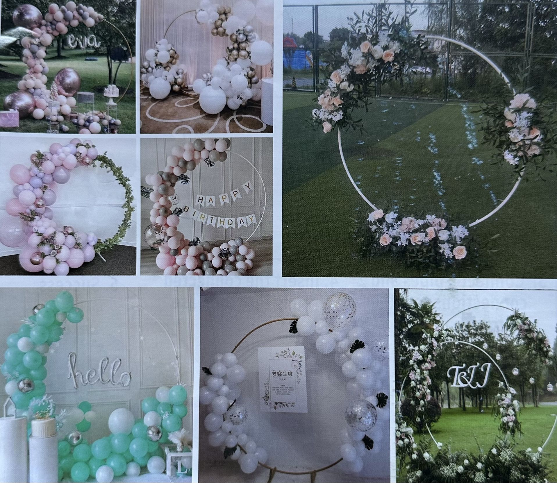 Large Metal Ballon Arch Stand