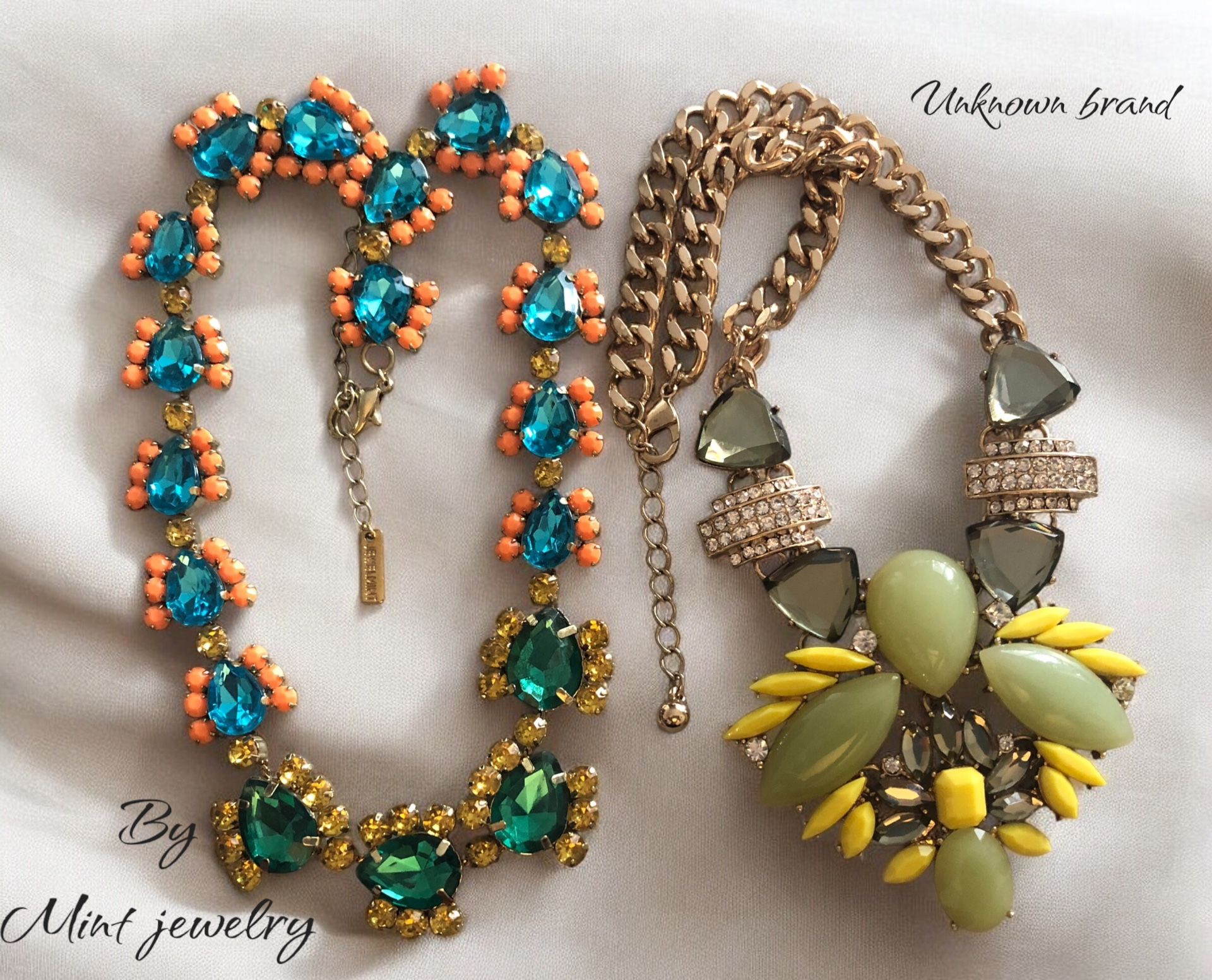 Rhinestone necklace