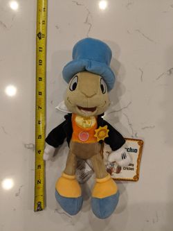NWT--Disney Jiminy Cricket Plush Toy