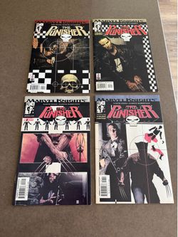 Marvel Knights The Punisher Comics- 11,12,16,17