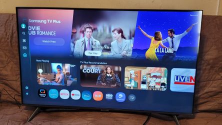 SAMSUNG 43 INCH CLASS CRYSTAL UHD CU7000 SERIES PURCOLOR, OBJECT TRACKING SOUND LITE Q-SYMPHONY 4K