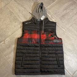 Men Ecko Vest With Hood