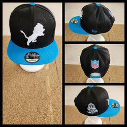 DETROIT LIONS NFL FOOTBALL 🏈 SNAPBACK HAT.