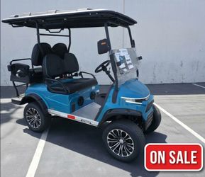 Voyager Patriot 4-Passenger Lifted 72-Volt Lithium Street Legal LSV Golf Cart