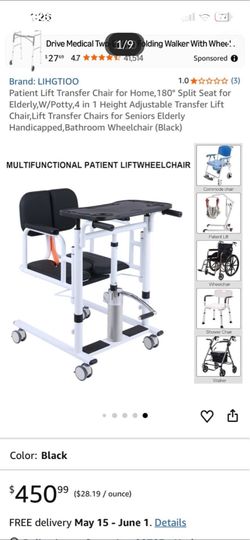 Brand new heavy duty patient lift retails 650