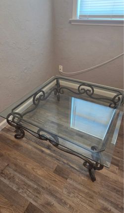 Glass table