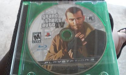 Grand theft auto IV ps3