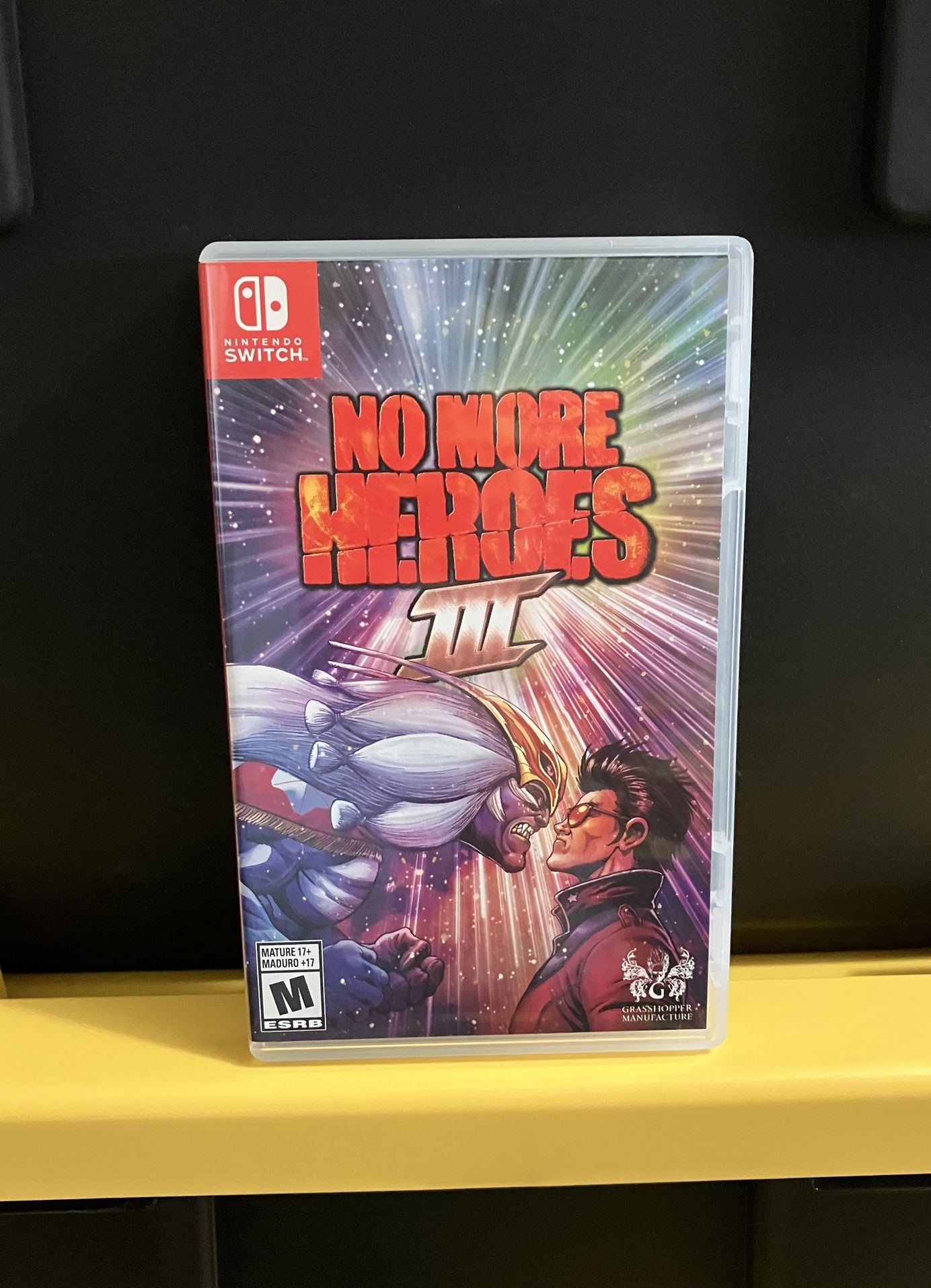 No More Heroes 3 III Nintendo Switch video game console system or Lite Oled Three