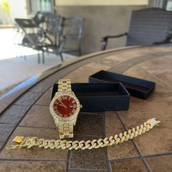  Fully Iced Out Watch