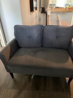 Gray Loveseat