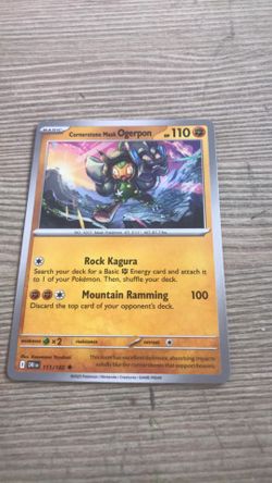 Cornerstone Mask ogerpon Pokémon card