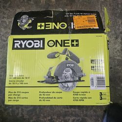 4.3 4.3 out of 5 stars (1,169)
Ryobi 18V 5-1/2" Circular Saw(Tool Only)