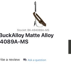 Buckingham BuckAlloy Matte Alloy Climbers