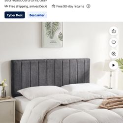 Peel And Stick Upholstery King Headboard 