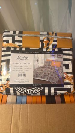 Six piece  sheet set