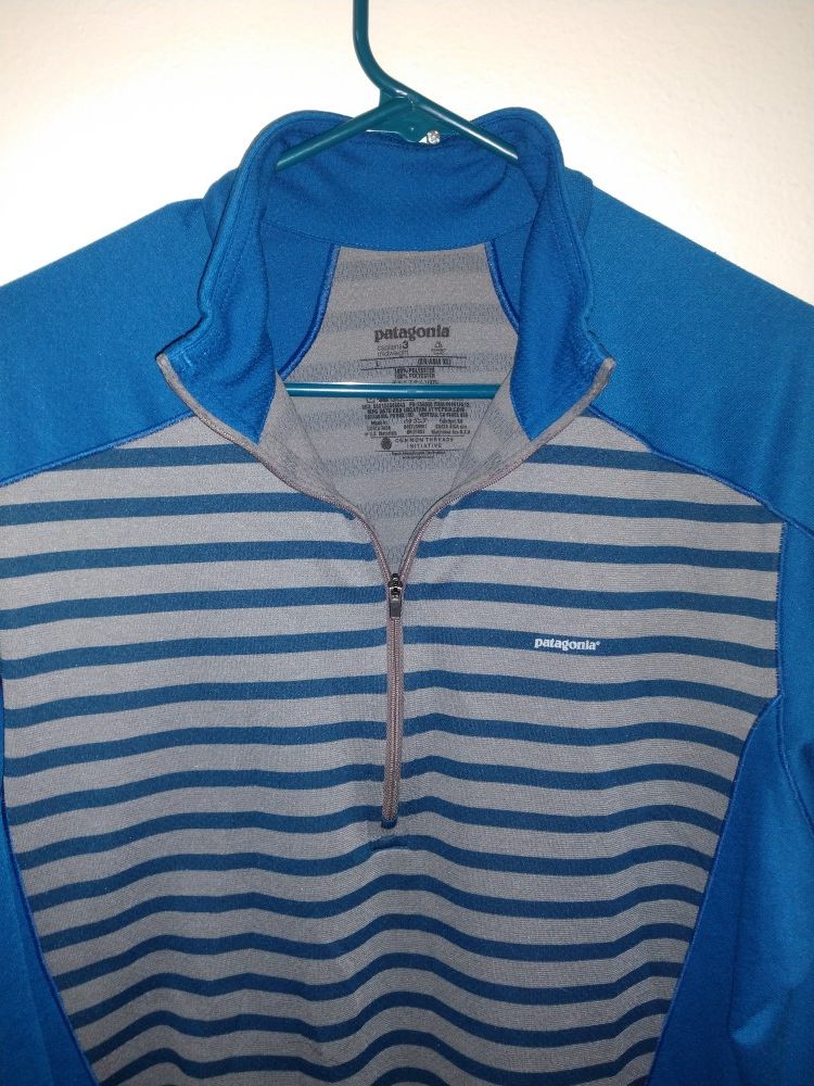 Patagonia men's size X L 1/4 zip up pull over