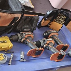 RIDGID 18V Brushless Cordless tool set