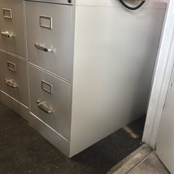 5 Office Filing Cabinets 