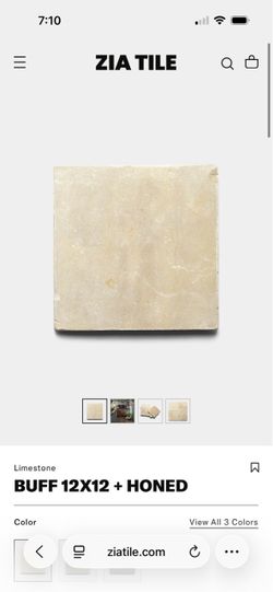 Zia 12x12 Limestone Tile