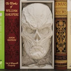 Vecna Stranger Things Monster Fantasy Bookend Horror Book Nook