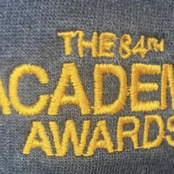2012 A.M.P.A.S. 84th Oscar Academy Awards XL zip up hoodie