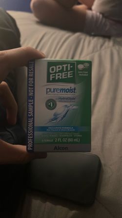 Eye contact liquid