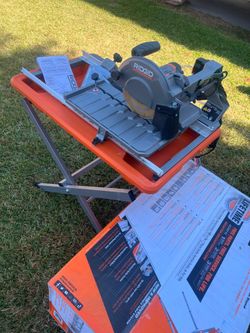 RIDGID
9-Amp 7 in. Blade Corded Wet Tile Saw with Stand