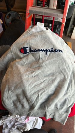 Champion Crewneck Sweatshirt Gray
