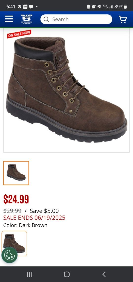 Denali Work Boot