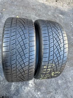 Set of 2 nice Continental ExtremeContact  245/40/19 ( We install & balance)