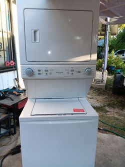 Frigidaire stackable washer and dryer