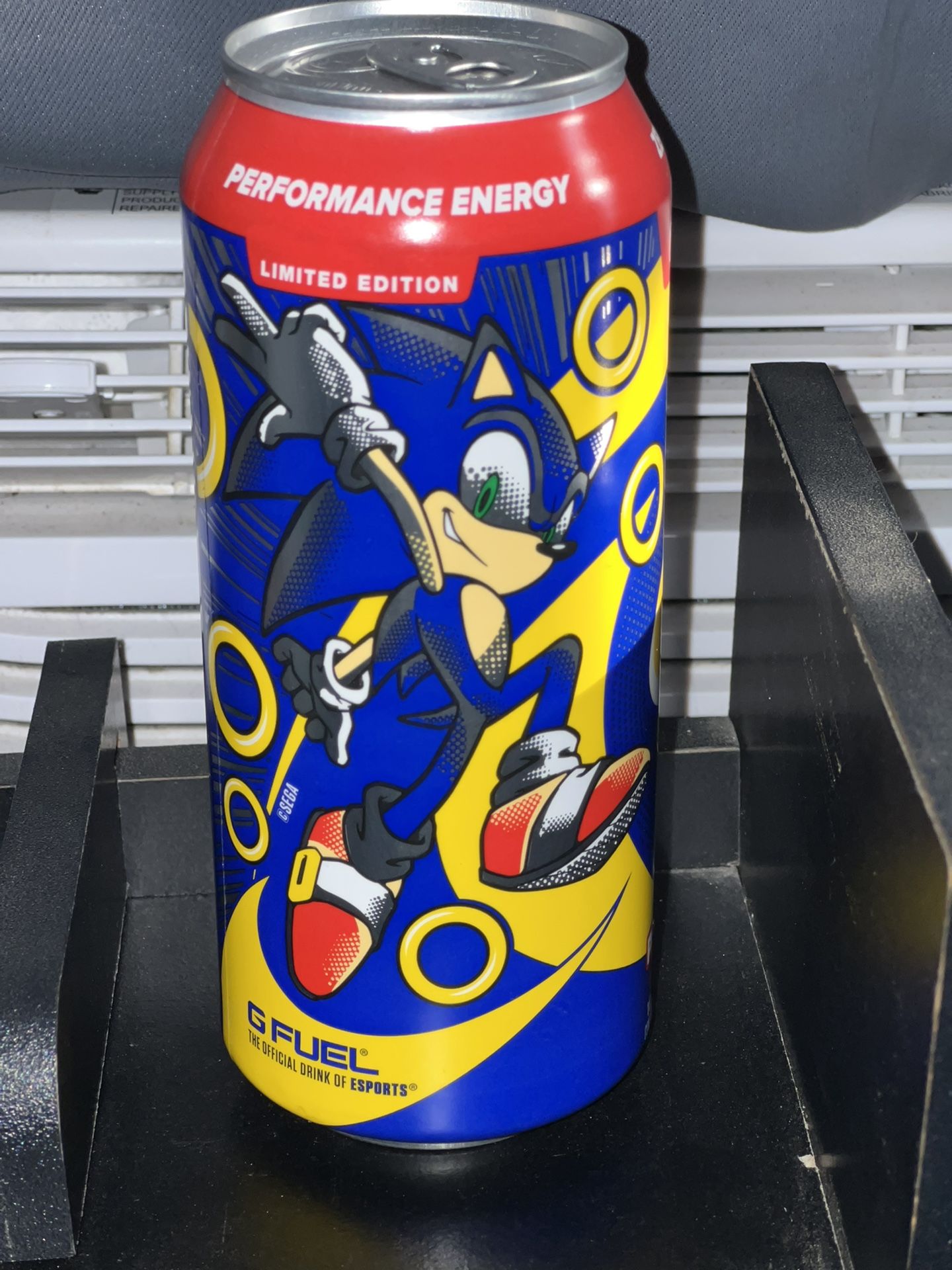 Sonic The Hedgehog Energy Drink